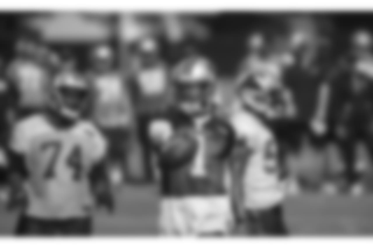 Day three of Panthers' mandatory Minicamp on Wednesday, June 13, 2018 at Bank of America Stadium in Charlotte, NC.