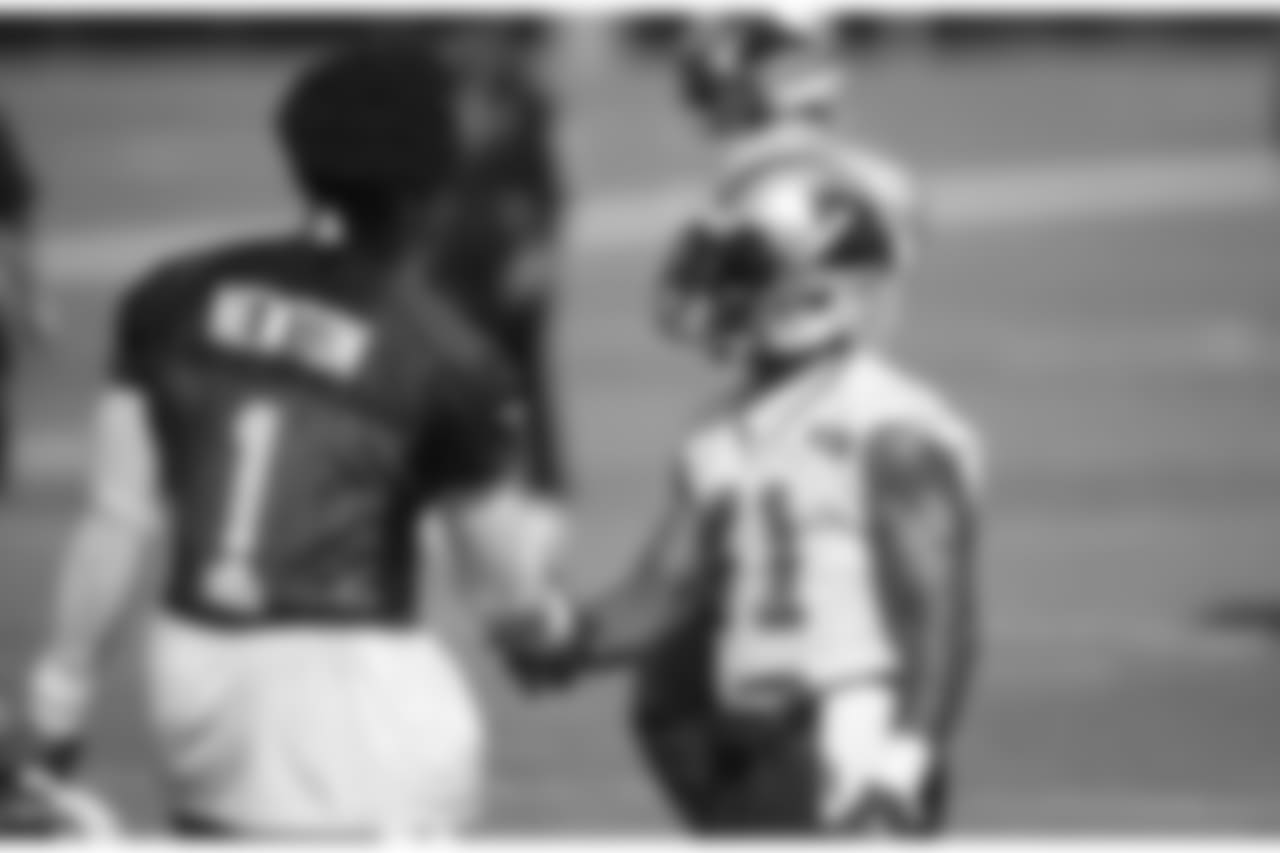 Day three of Panthers' mandatory Minicamp on Wednesday, June 13, 2018 at Bank of America Stadium in Charlotte, NC.