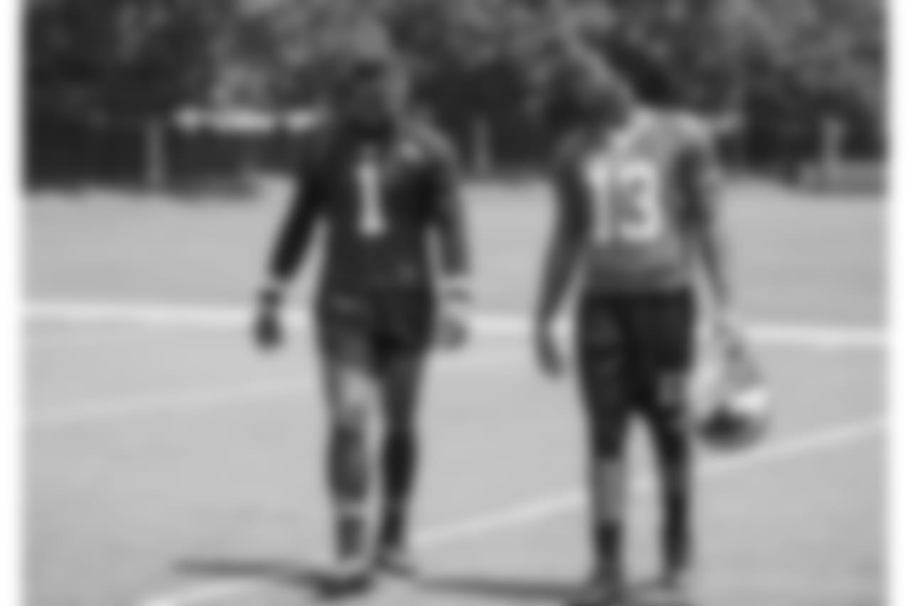 QB Cam Newton and WR Kelvin Benjamin