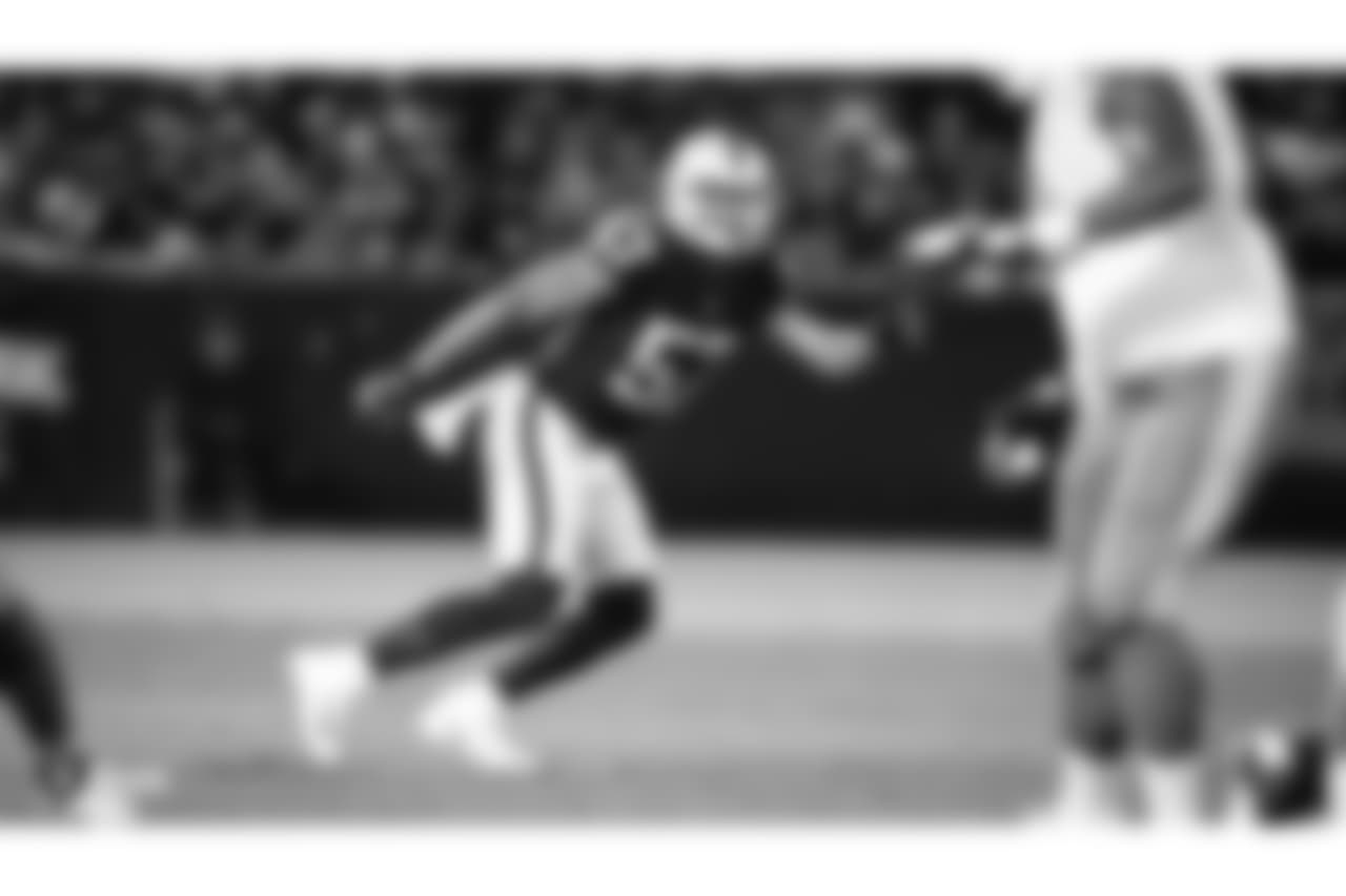 The Oakland Raiders preseason game against the Detroit Lions at Oakland-Alameda County Coliseum, Friday, August 10, 2018, in Oakland, California.