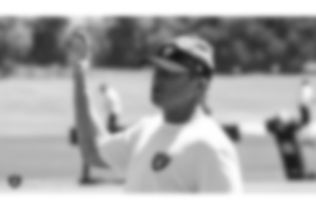 Oakland Raiders head coach Jon Gruden at an offseason program at the Oakland Raiders Practice Facility, Friday, June 1, 2018, in Alameda, California.