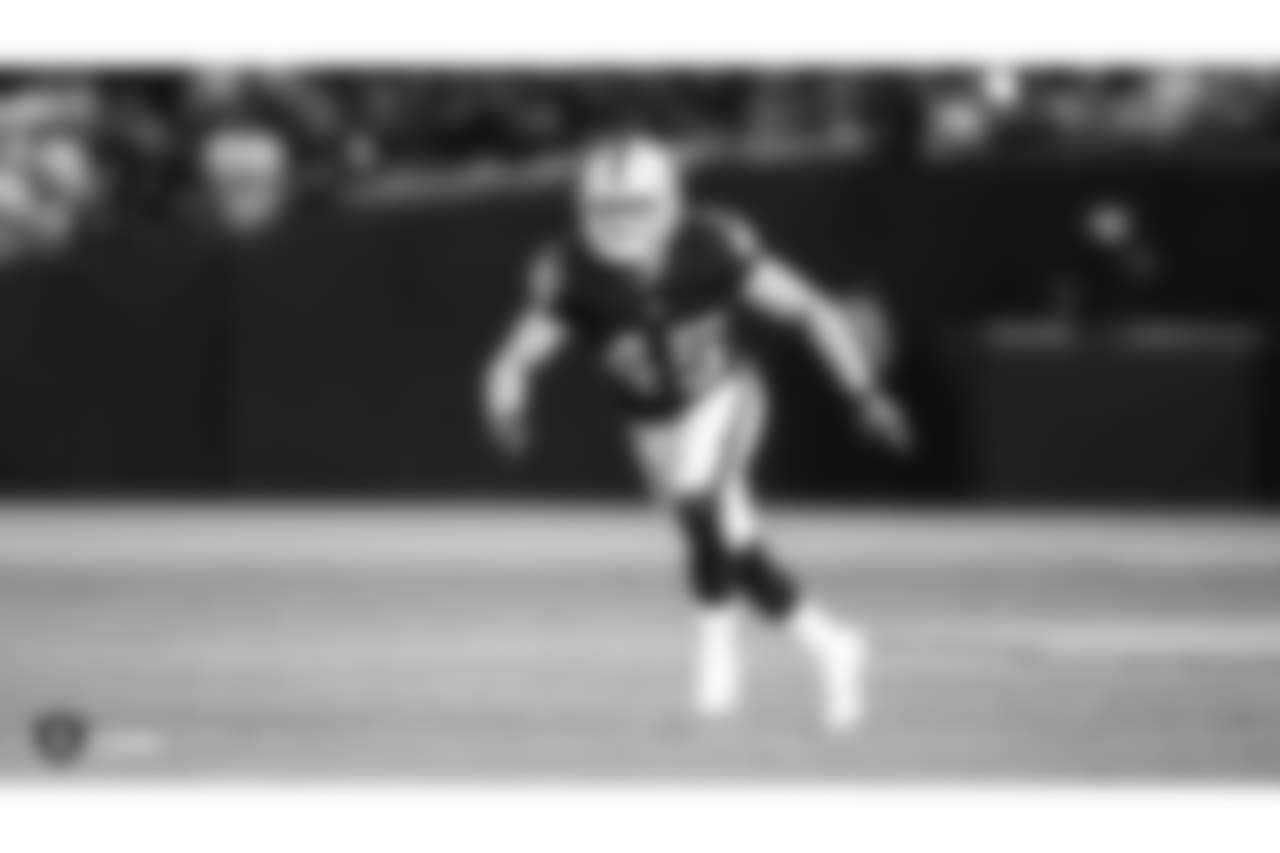 The Oakland Raiders preseason game against the Detroit Lions at Oakland-Alameda County Coliseum, Friday, August 10, 2018, in Oakland, California.