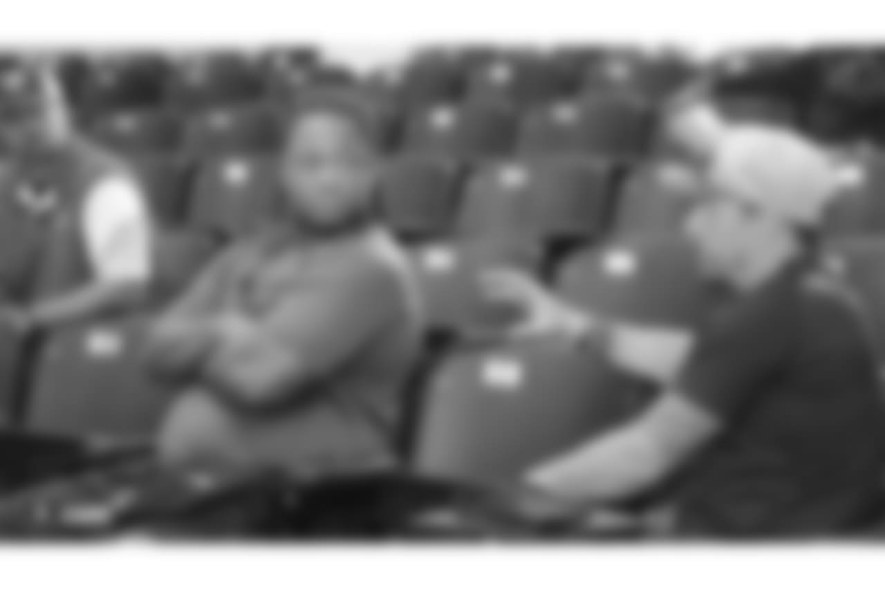 The Oakland Raiders partner with USA Football to host a Heads-Up Football Clinic for high school coached of Clark County School District, Saturday, June 23, 2018, at Liberty High School in Henderson, Nevada.