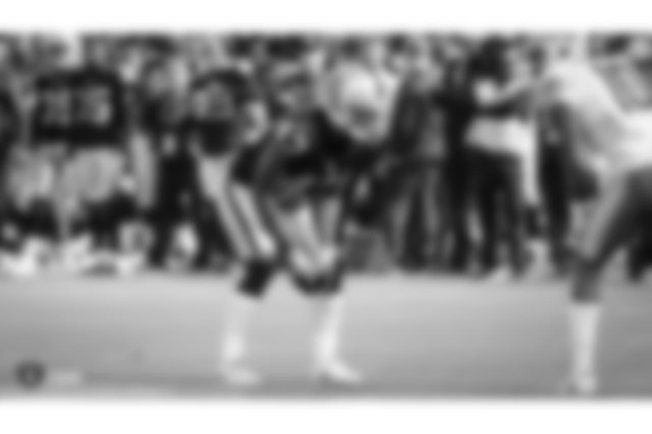 The Oakland Raiders preseason game against the Detroit Lions at Oakland-Alameda County Coliseum, Friday, August 10, 2018, in Oakland, California.