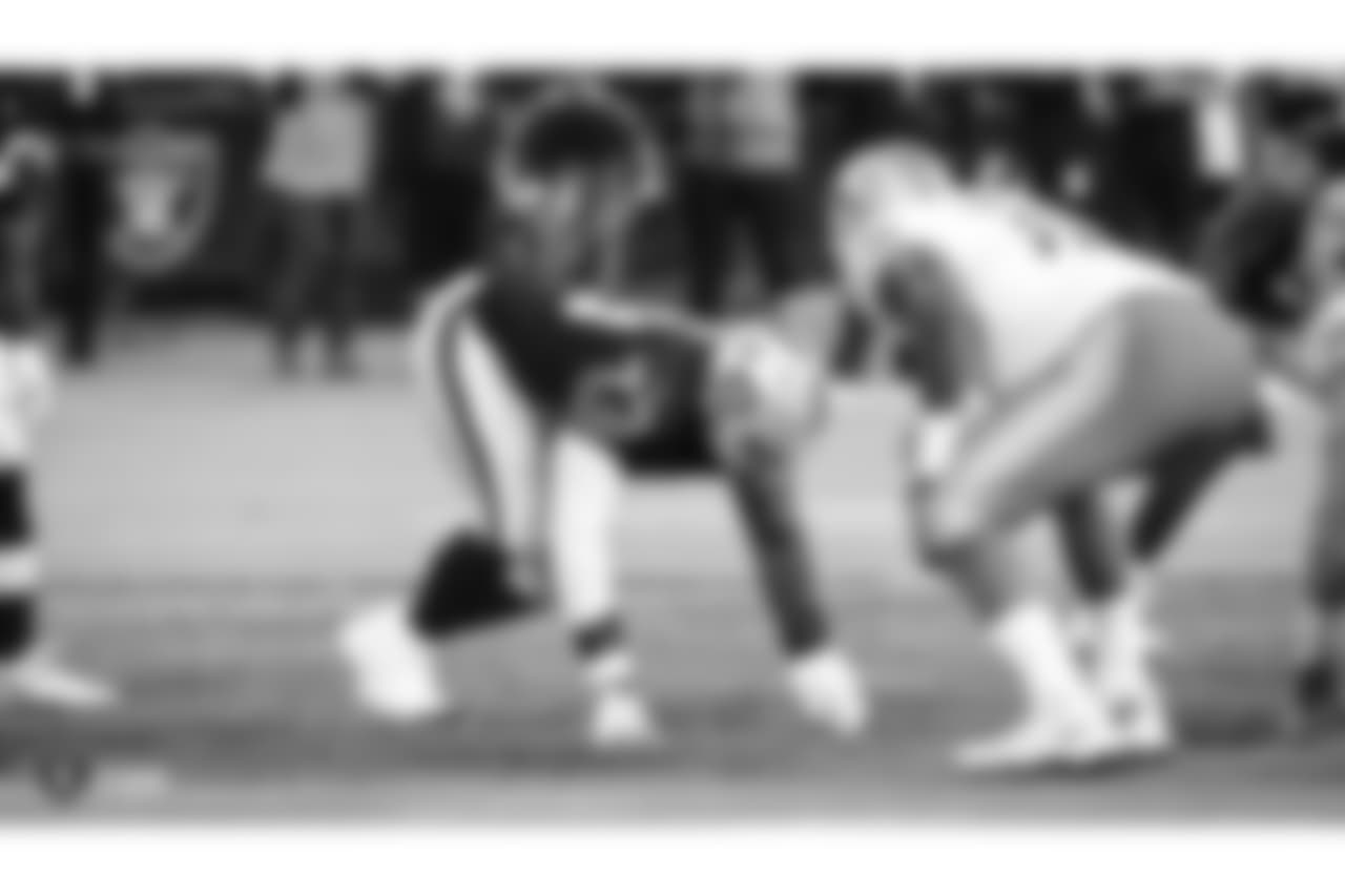 The Oakland Raiders preseason game against the Detroit Lions at Oakland-Alameda County Coliseum, Friday, August 10, 2018, in Oakland, California.