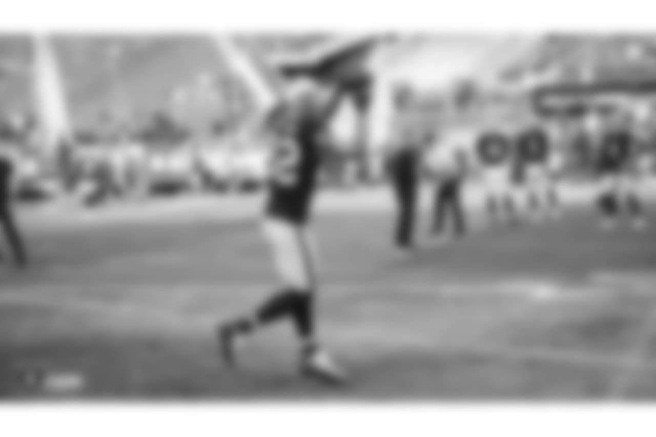 The Oakland Raiders preseason game against the Detroit Lions at Oakland-Alameda County Coliseum, Friday, August 10, 2018, in Oakland, California.