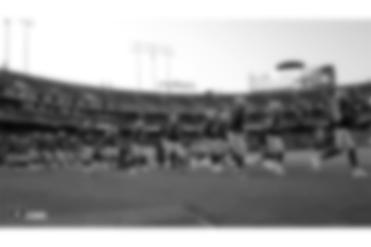 The Oakland Raiders preseason game against the Detroit Lions at Oakland-Alameda County Coliseum, Friday, August 10, 2018, in Oakland, California.