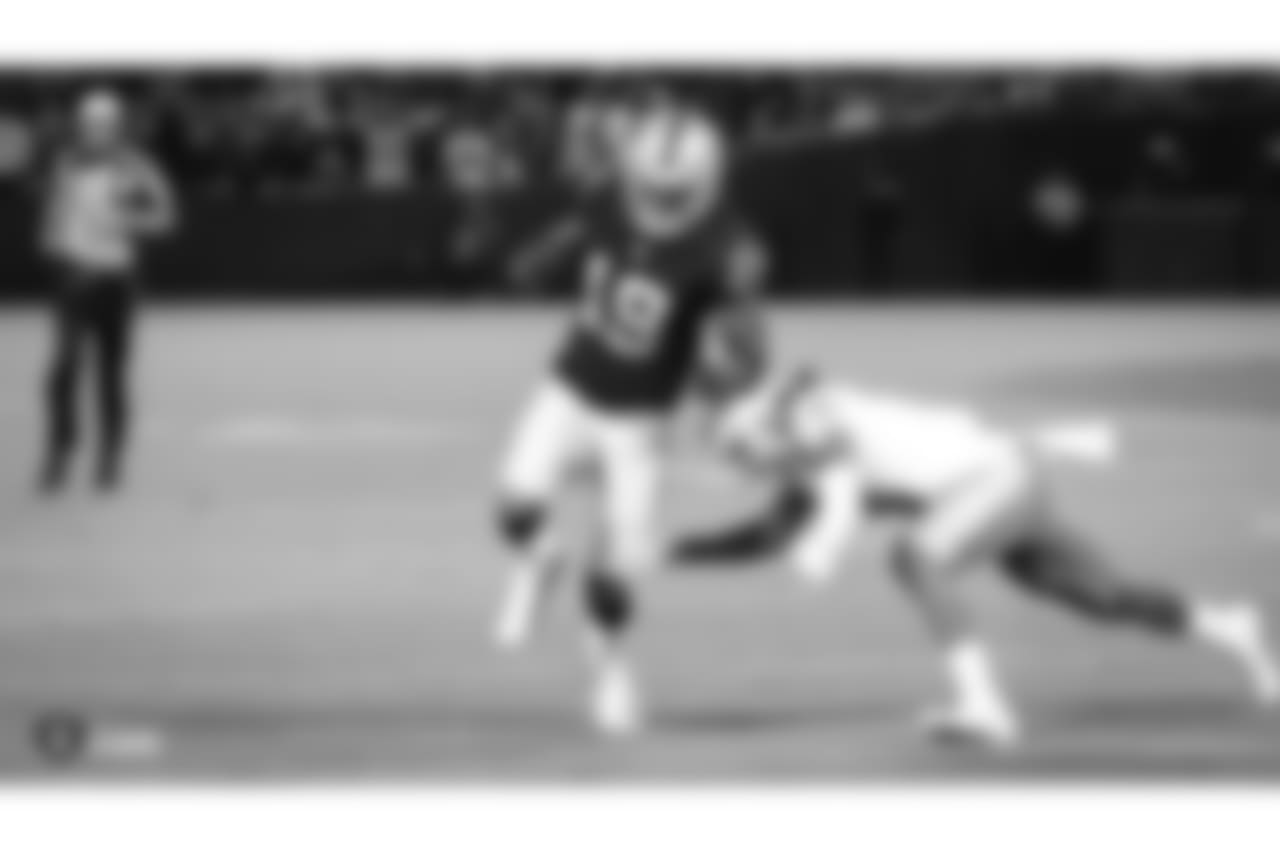 The Oakland Raiders preseason game against the Detroit Lions at Oakland-Alameda County Coliseum, Friday, August 10, 2018, in Oakland, California.