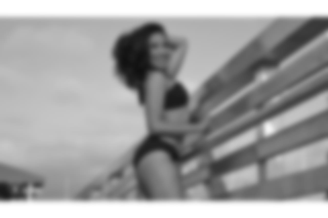 Raiderette Jenna during the 2018 Raiderettes Photoshoot, at Ballena Bay Yacht Club, Wednesday, June 6, 2018, in Alameda, California.