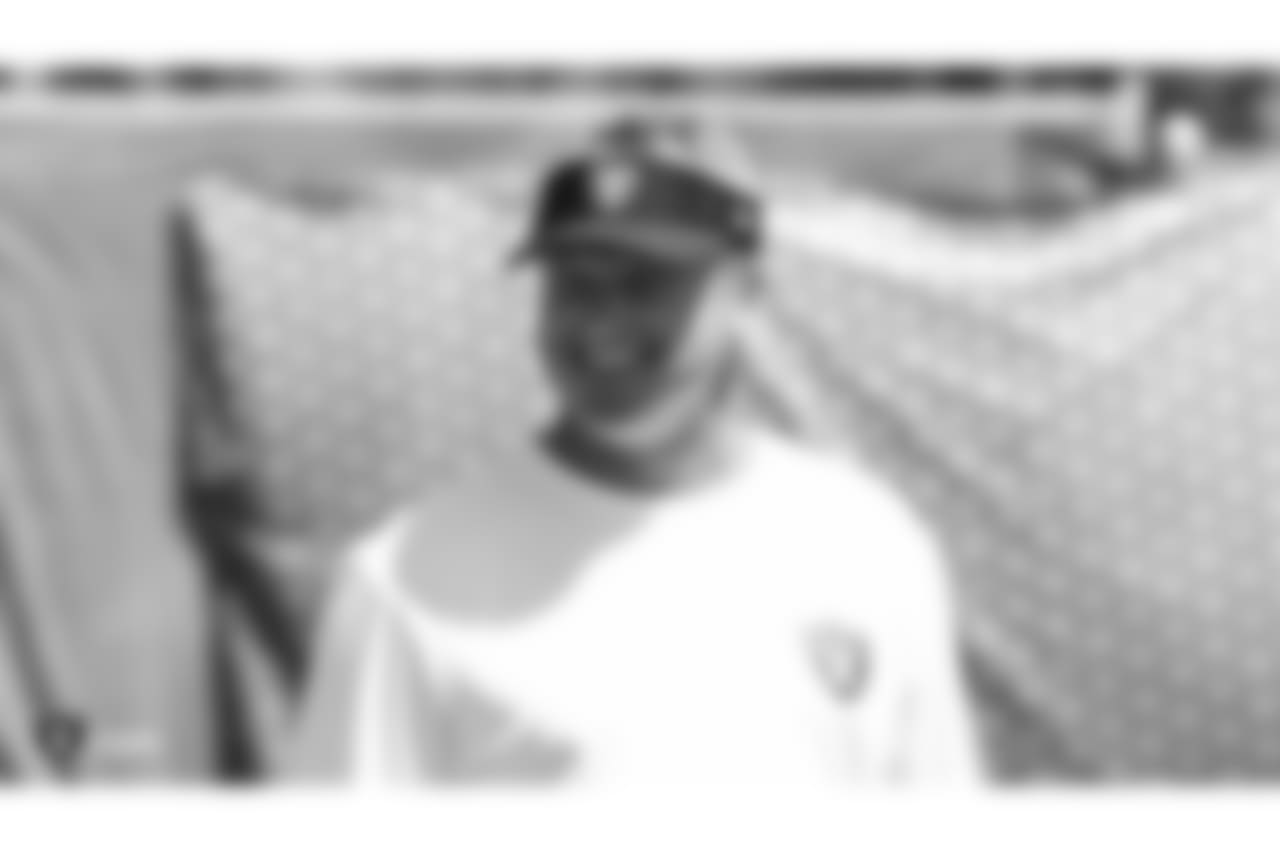 Oakland Raiders head coach Jon Gruden at an offseason program at the Oakland Raiders Practice Facility, Friday, June 1, 2018, in Alameda, California.