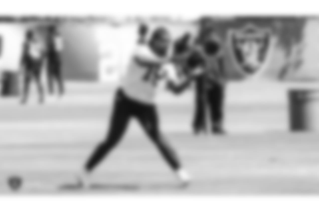 Oakland Raiders wide receiver Isaac Whitney (19) at an offseason program at the Oakland Raiders Practice Facility, Friday, June 1, 2018, in Alameda, California.