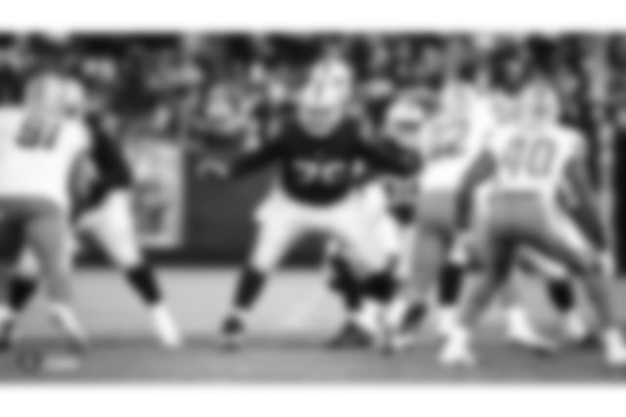 The Oakland Raiders preseason game against the Detroit Lions at Oakland-Alameda County Coliseum, Friday, August 10, 2018, in Oakland, California.