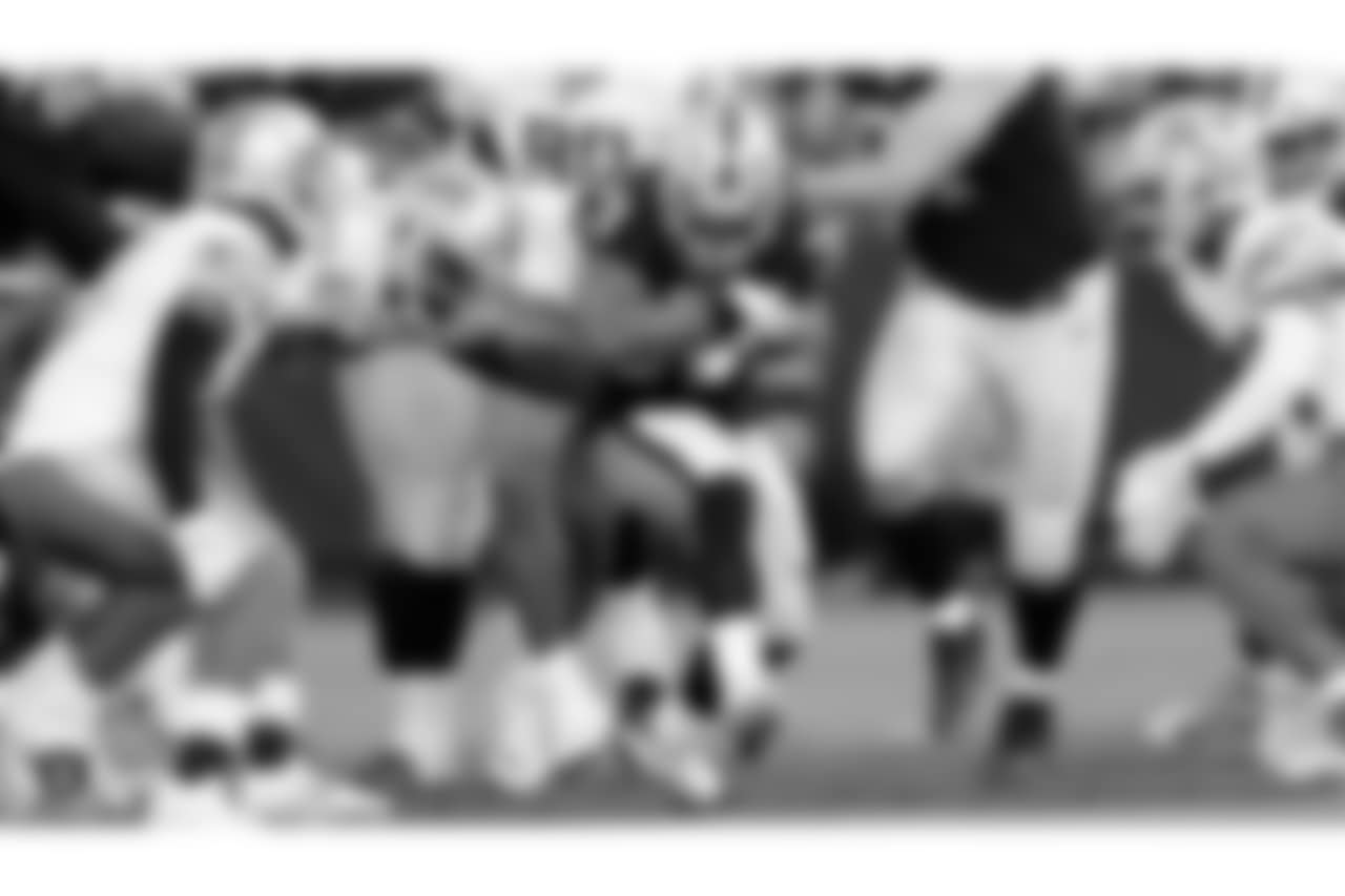 The Oakland Raiders preseason game against the Detroit Lions at Oakland-Alameda County Coliseum, Friday, August 10, 2018, in Oakland, California.