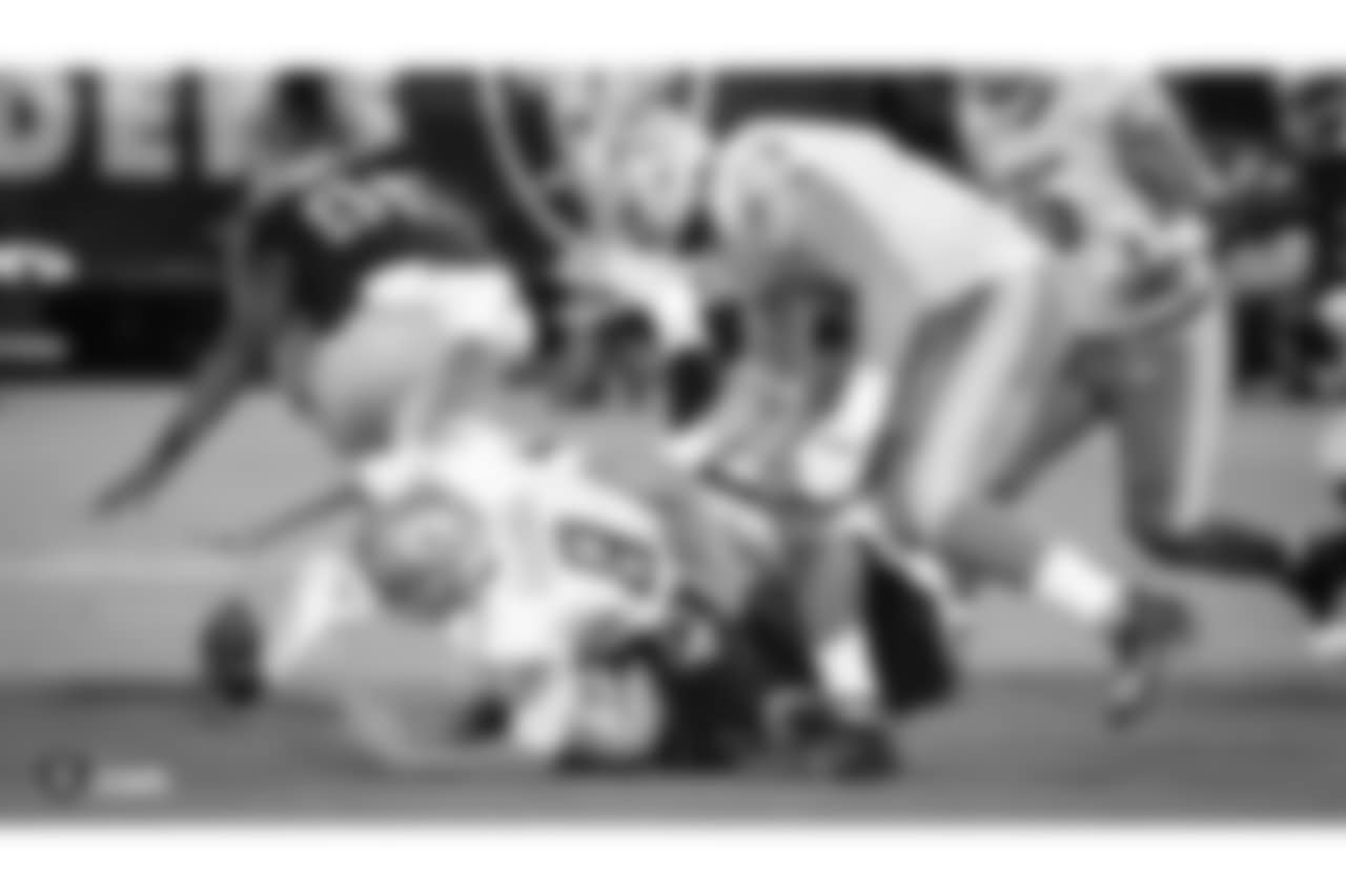 The Oakland Raiders preseason game against the Detroit Lions at Oakland-Alameda County Coliseum, Friday, August 10, 2018, in Oakland, California.