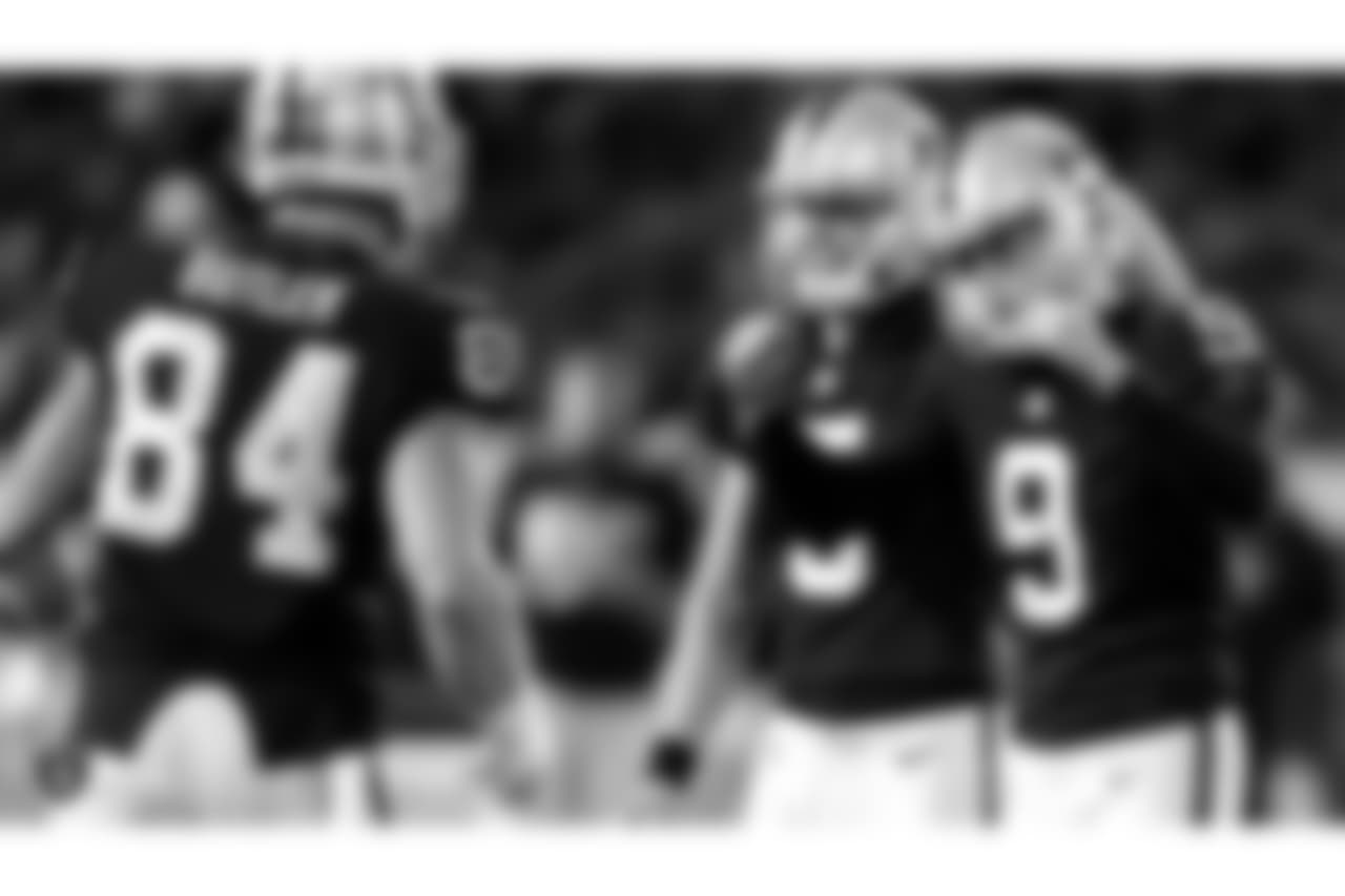 The Oakland Raiders preseason game against the Detroit Lions at Oakland-Alameda County Coliseum, Friday, August 10, 2018, in Oakland, California.