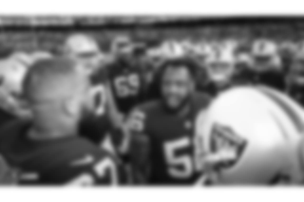 The Oakland Raiders preseason game against the Detroit Lions at Oakland-Alameda County Coliseum, Friday, August 10, 2018, in Oakland, California.