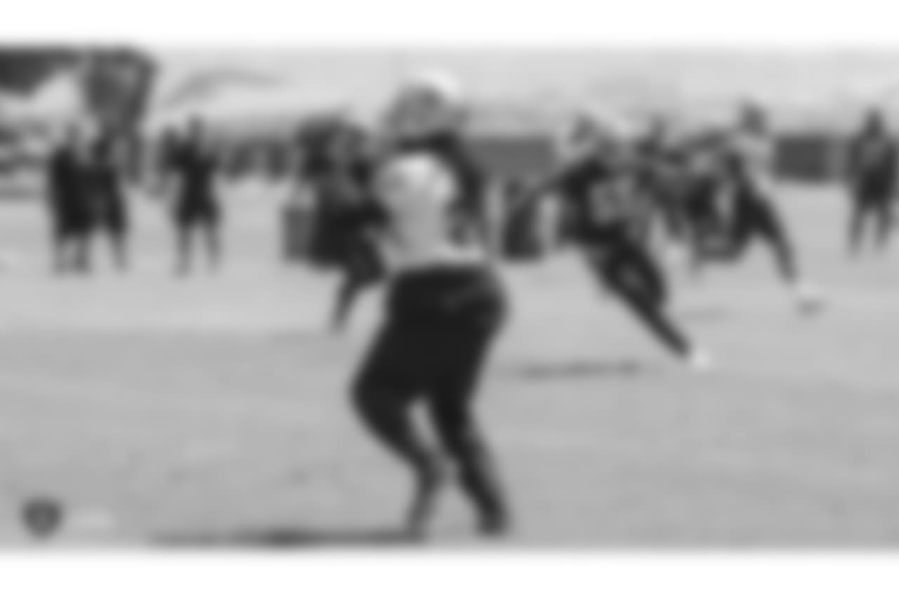 Oakland Raiders running back Marshawn Lynch (24) at an Organized Team Activity (OTA) at the Oakland Raiders Practice Facility, Tuesday, June 5, 2018, in Alameda, California.