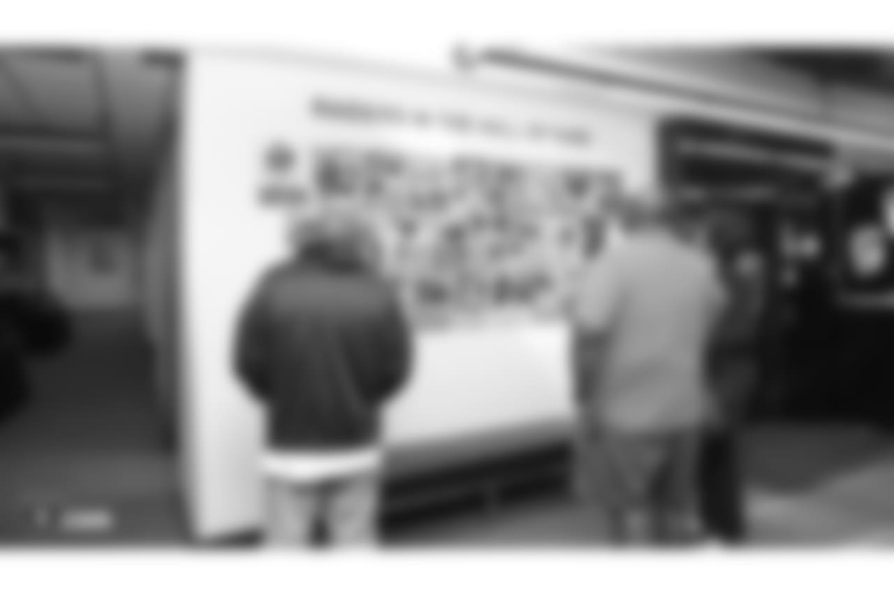 The parents and family members of Oakland Raiders rookies arrive to the Oakland Raiders Practice Facility for Rookie Parent Bootcamp, Friday, June 15, 2018, in Alameda, California.