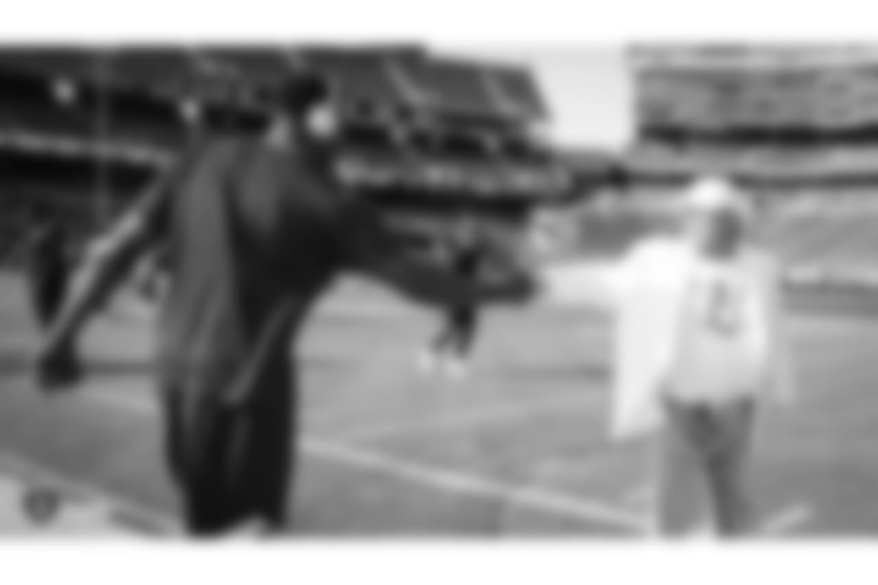 The Oakland Raiders preseason game against the Detroit Lions at Oakland-Alameda County Coliseum, Friday, August 10, 2018, in Alameda, California.