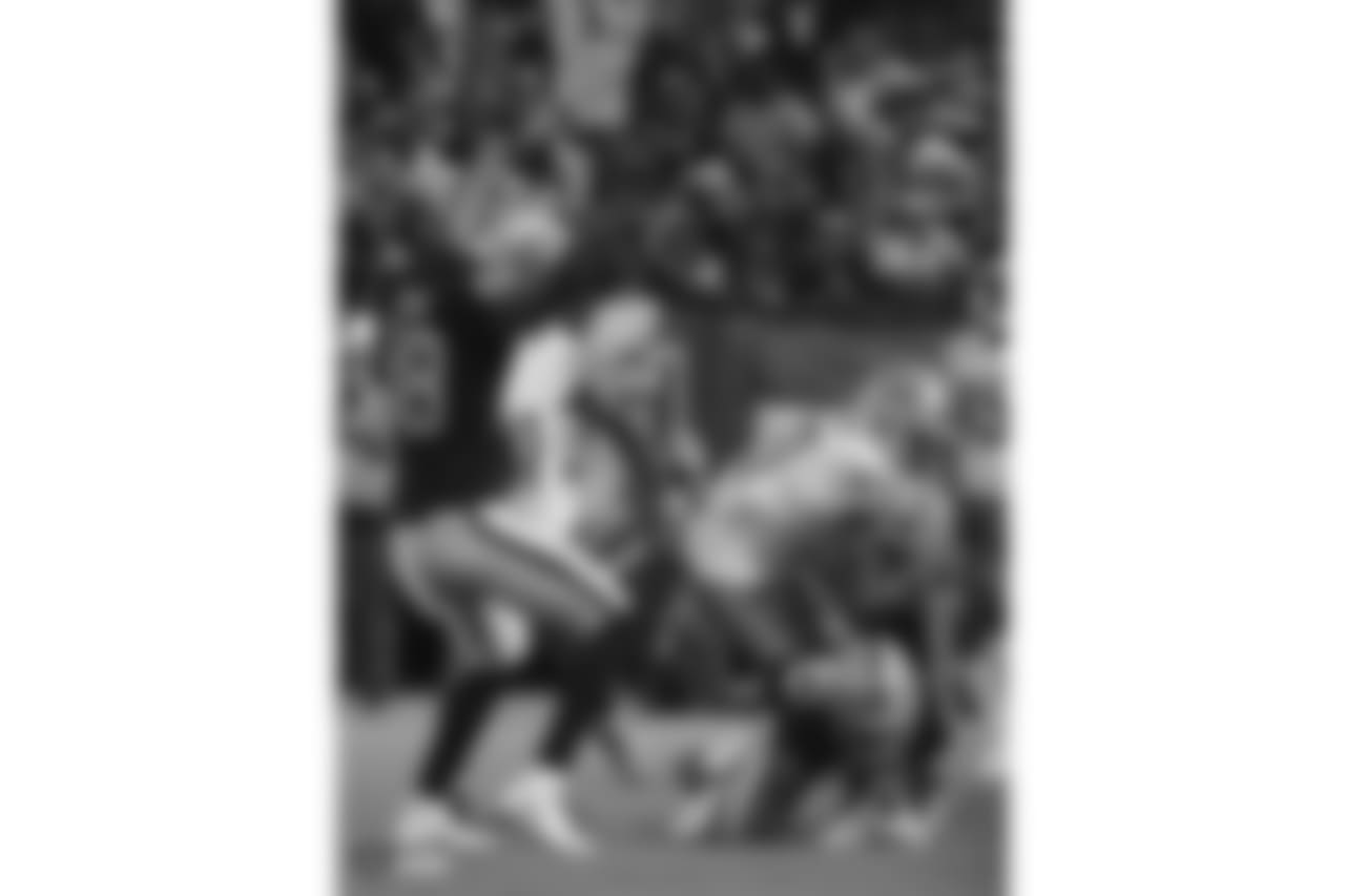 The Oakland Raiders preseason game against the Detroit Lions at Oakland-Alameda County Coliseum, Friday, August 10, 2018, in Oakland, California.
