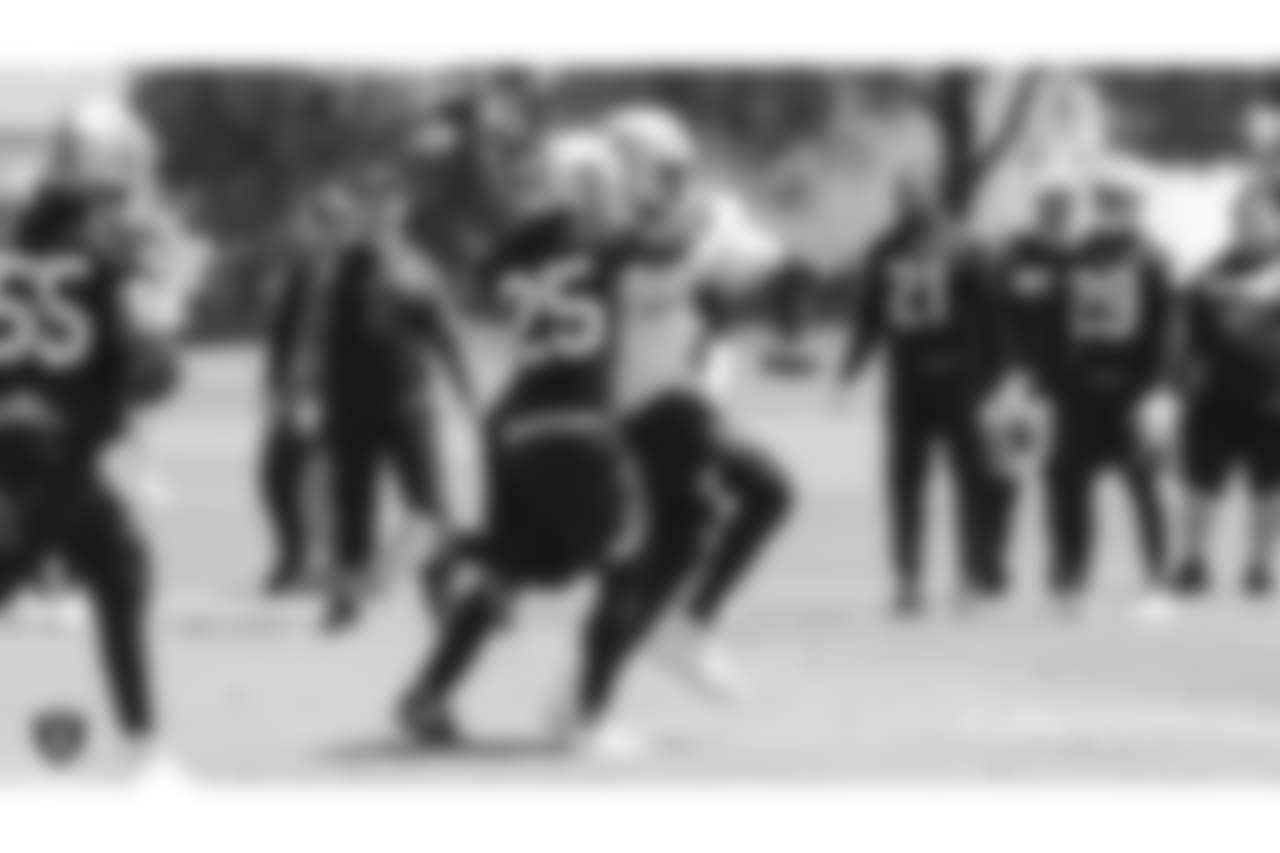 Oakland Raiders safety Erik Harris (25) at an Organized Team Activity (OTA) at the Oakland Raiders Practice Facility, Tuesday, June 5, 2018, in Alameda, California.
