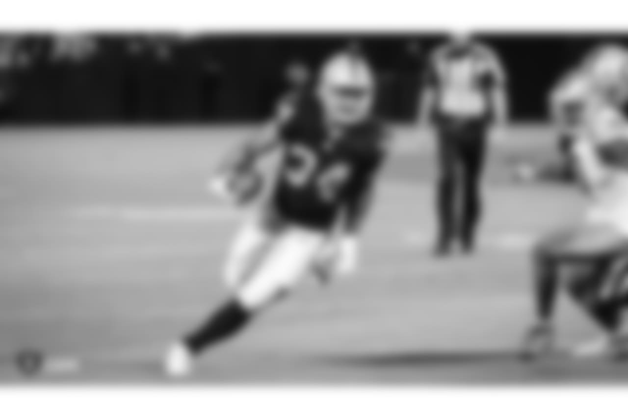 The Oakland Raiders preseason game against the Detroit Lions at Oakland-Alameda County Coliseum, Friday, August 10, 2018, in Oakland, California.
