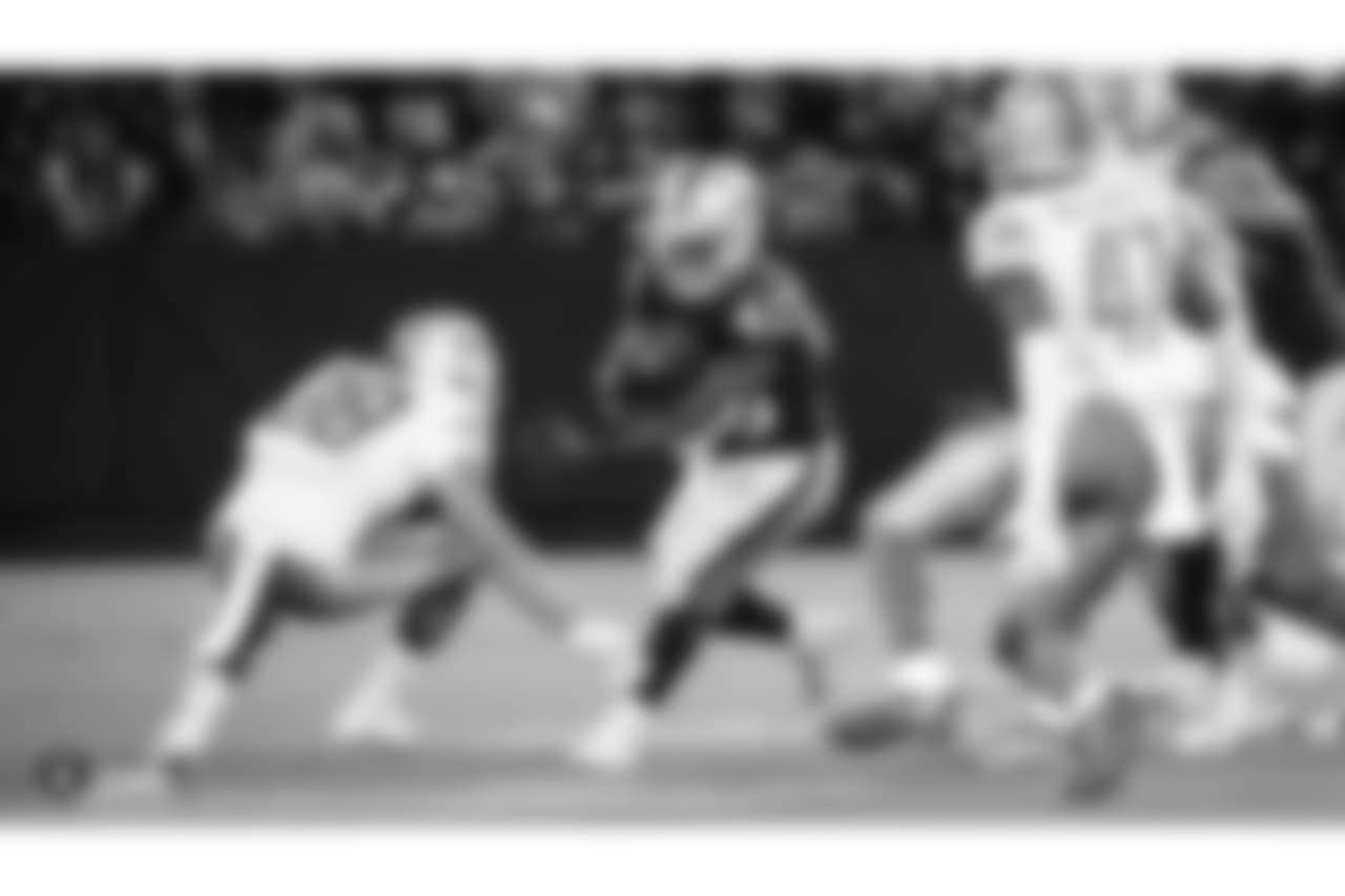 The Oakland Raiders preseason game against the Detroit Lions at Oakland-Alameda County Coliseum, Friday, August 10, 2018, in Oakland, California.