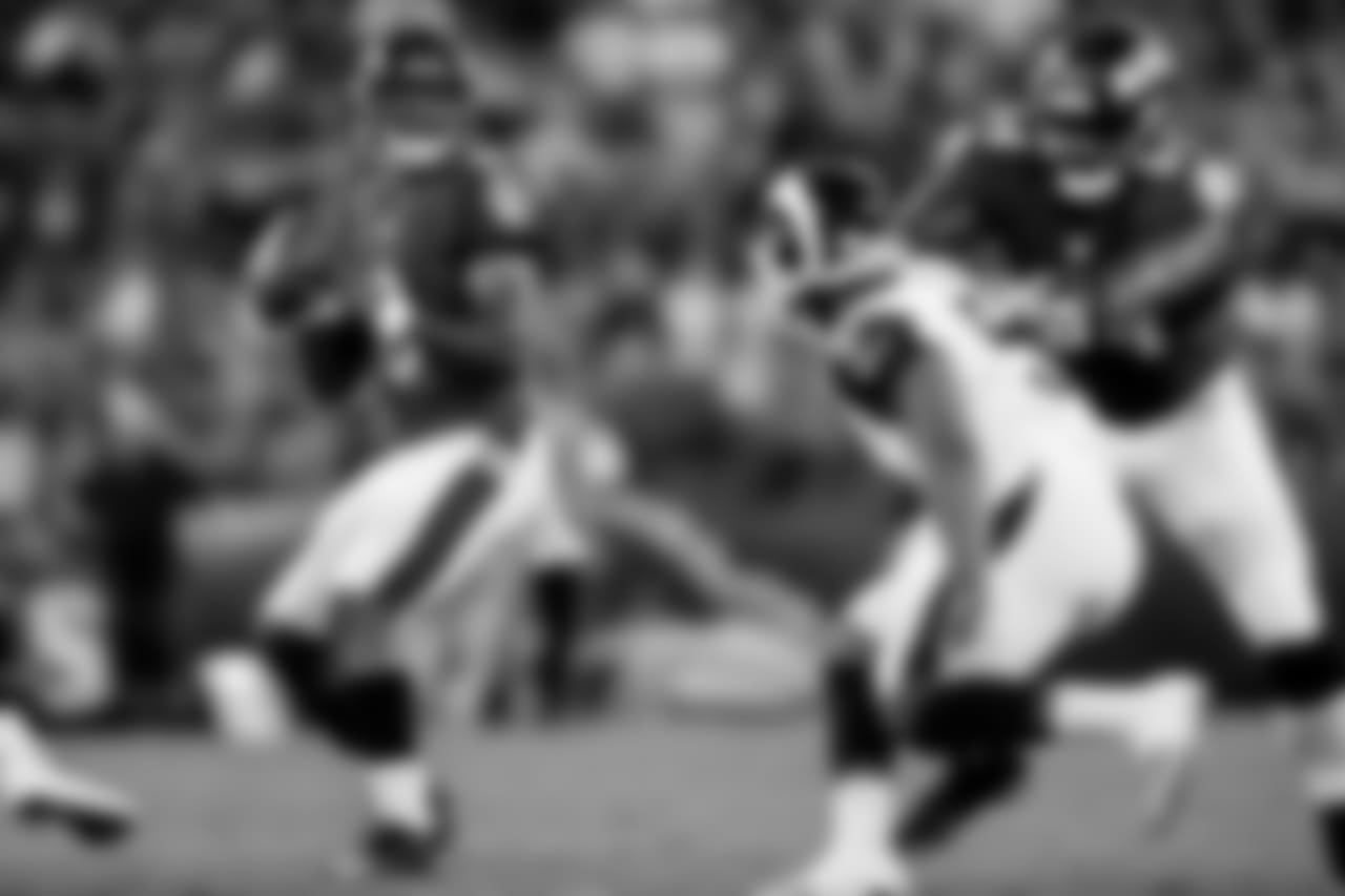 The Baltimore Ravens defeated the Los Angeles Rams by a score of 33-7 at M&T Bank Stadium on August 9, 2018 in Baltimore, MD.