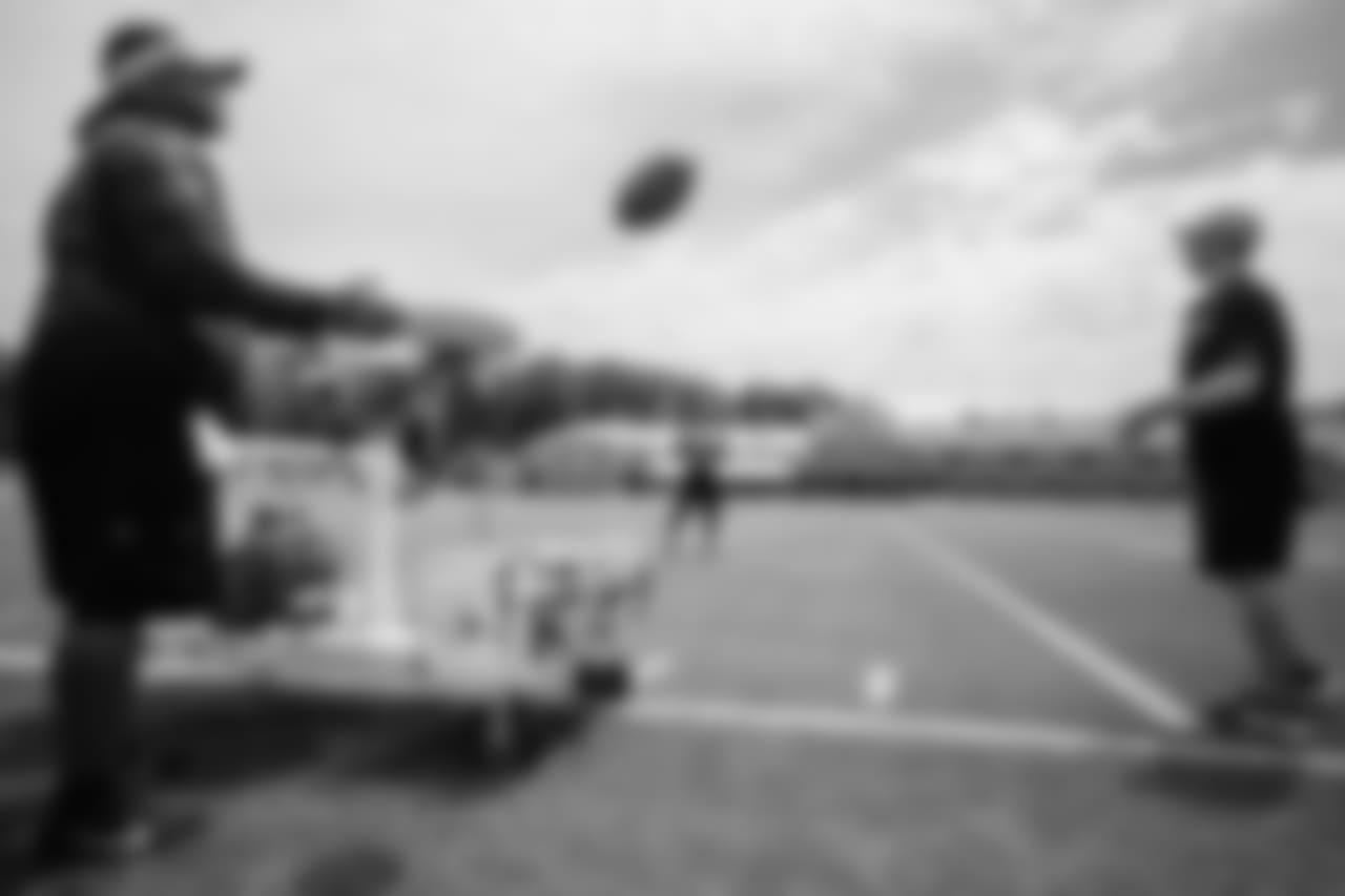 Baltimore Ravens Mini Camp on June 13, 2018.