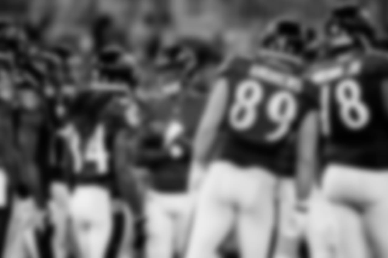 The Baltimore Ravens defeated the Los Angeles Rams by a score of 33-7 at M&T Bank Stadium on August 9, 2018 in Baltimore, MD.