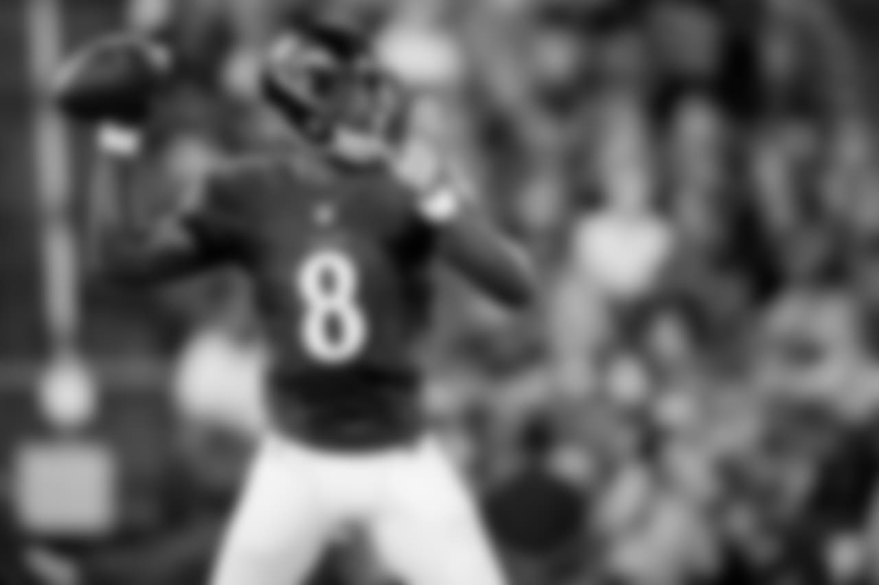 The Baltimore Ravens defeated the Los Angeles Rams by a score of 33-7 at M&T Bank Stadium on August 9, 2018 in Baltimore, MD.