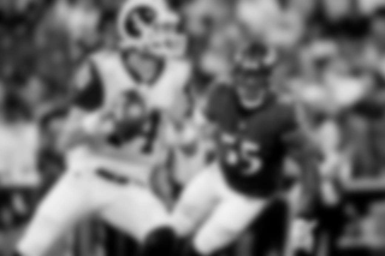 The Baltimore Ravens defeated the Los Angeles Rams by a score of 33-7 at M&T Bank Stadium on August 9, 2018 in Baltimore, MD.