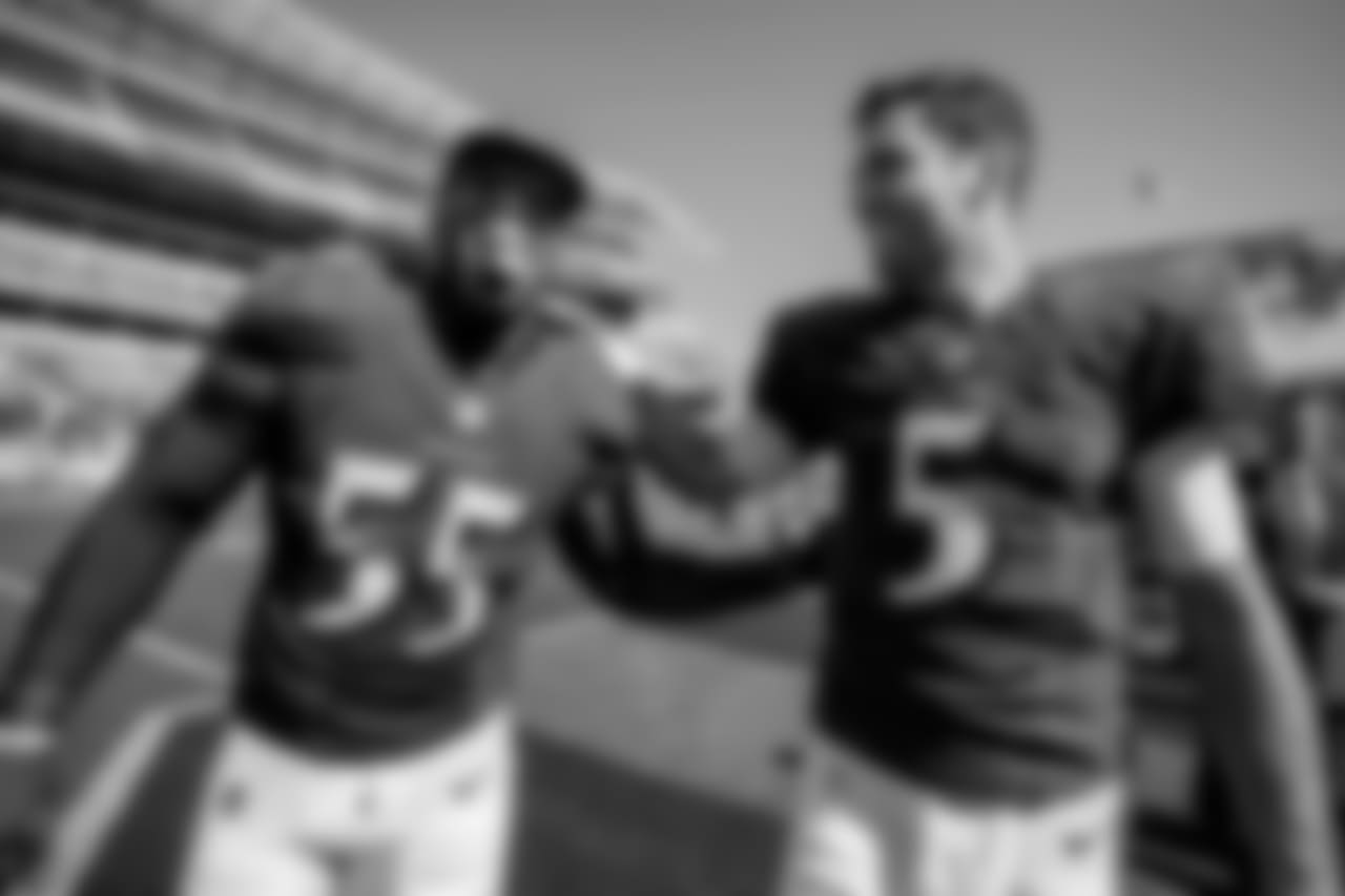 OLB Terrell Suggs and QB Joe Flacco