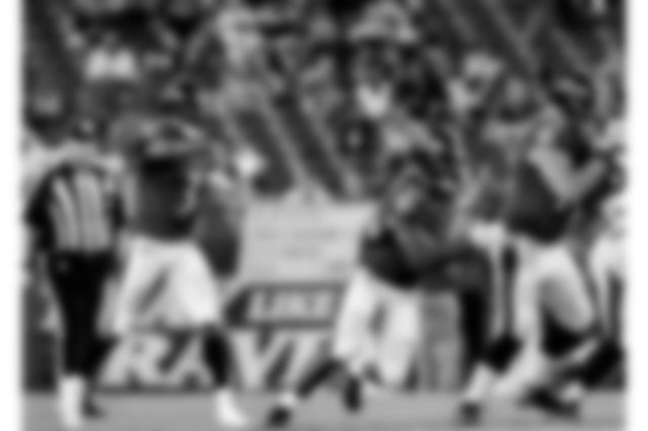 The Baltimore Ravens defeated the Los Angeles Rams by a score of 33-7 at M&T Bank Stadium on August 9, 2018 in Baltimore, MD.