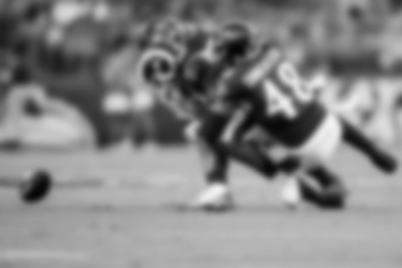The Baltimore Ravens defeated the Los Angeles Rams by a score of 33-7 at M&T Bank Stadium on August 9, 2018 in Baltimore, MD.