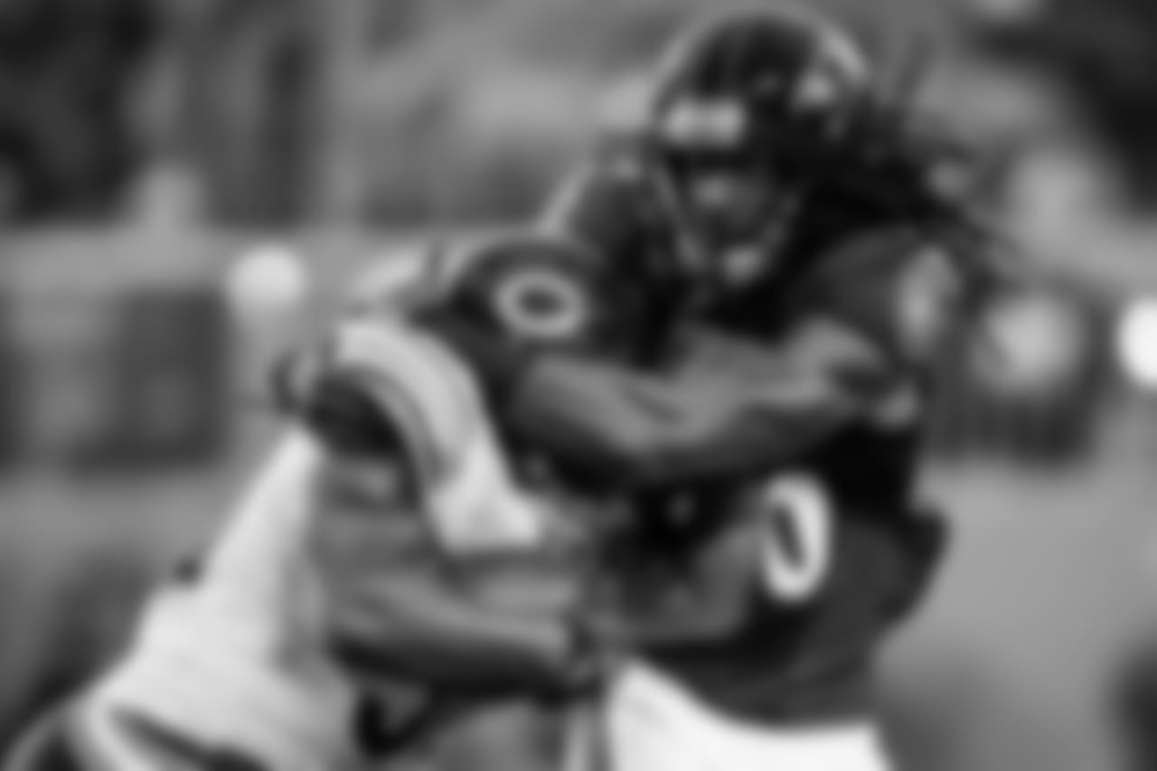 The Baltimore Ravens defeated the Chicago Bears by a score of 17-16 in the Hall of Fame Game played at Tom Benson Hall of Fame Stadium on August 2, 2018 in Canton, OH. Photo: Shawn Hubbard for the Baltimore Ravens