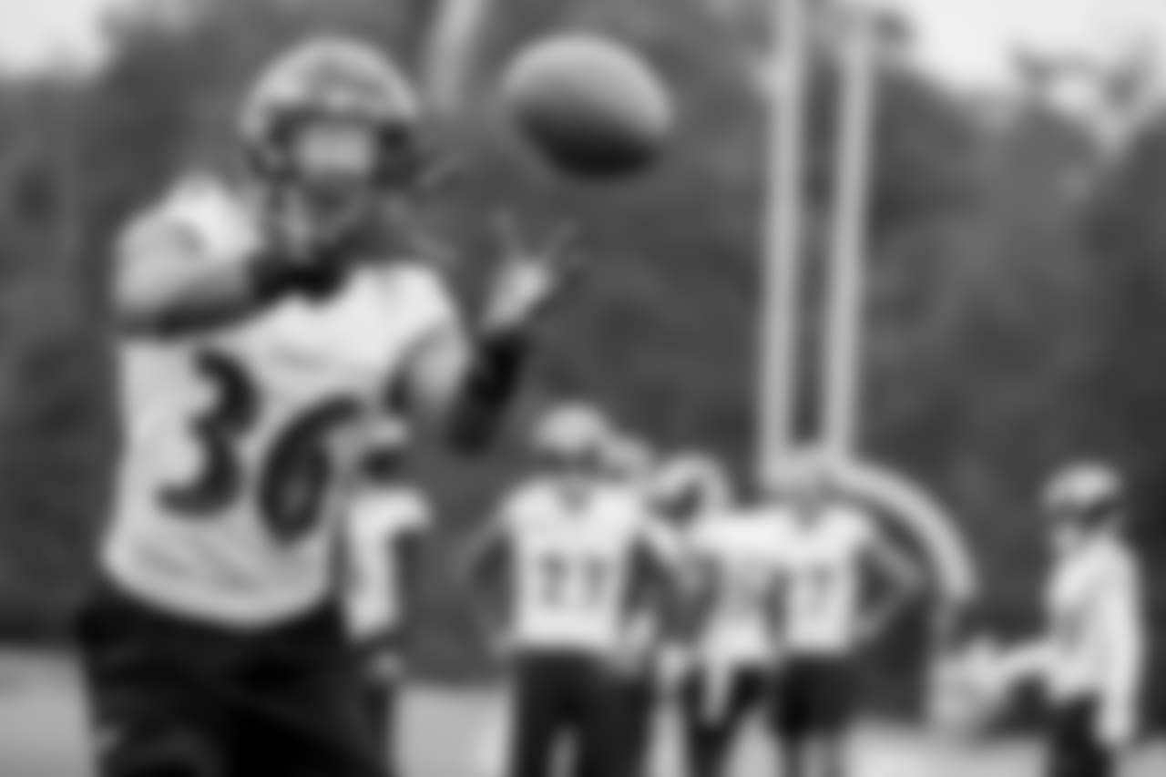 S Chuck Clark
Defensive Coordinator Don “Wink” Martindale said Clark has been “one of the standouts of the spring.” Clark can play just about anywhere in the Ravens secondary and the game has slowed down for him in his second year. Martindale said to expect to see his role expand.