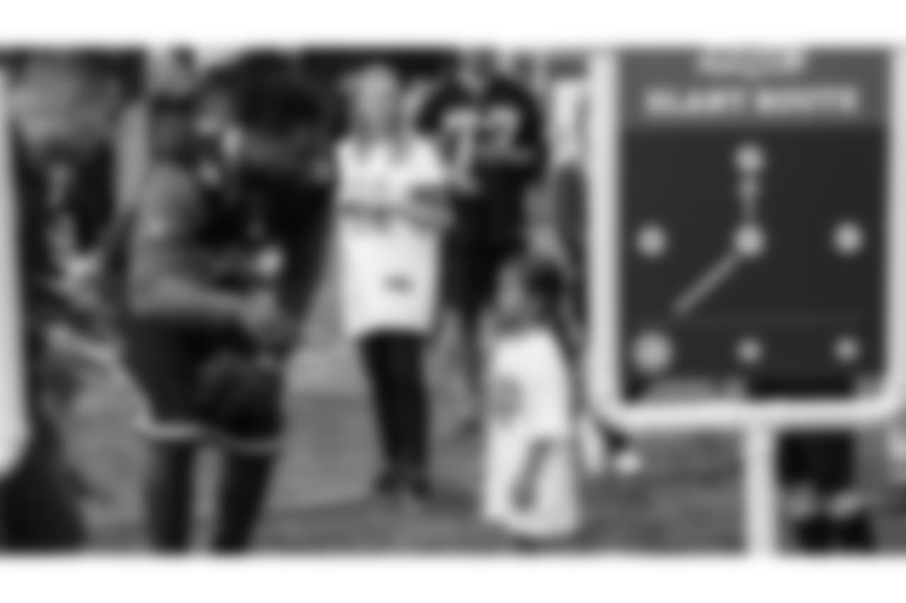 New Orleans Saints players Cameron Jordan, Terron Armstead, David Onyemata, Vonn Bell and Saints Hall of Famer Michael Lewis hosted an NFL Play 60 camp for kids in Vancouver, Canada on May 26, 2018.