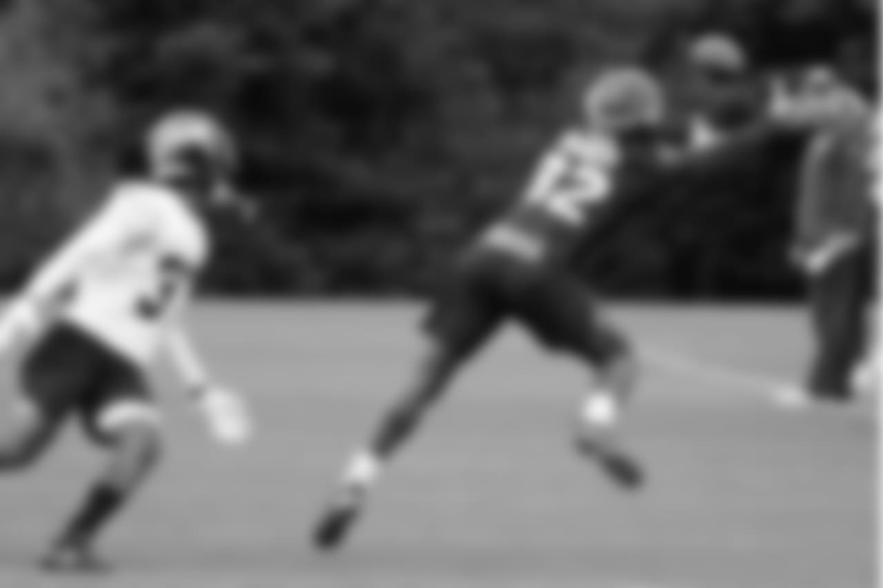 WR Amara Darboh, right