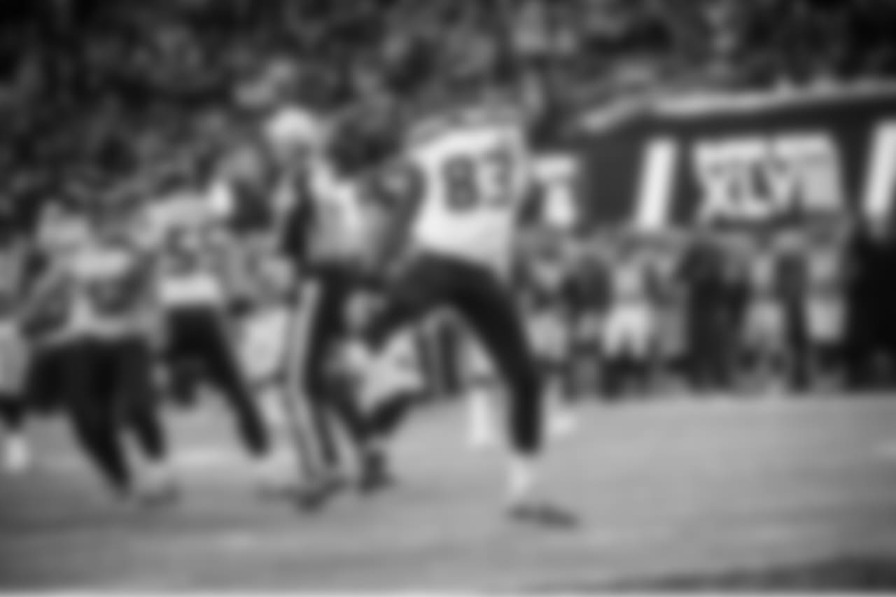 Ricardo Lockette, celebrates a tackle on special teams. Lockette, who was on the San Francisco 49ers roster earlier in the season, returned to Seattle where he became a stalwart in the gunner position. He also had a 19-yard pass reception in the game.