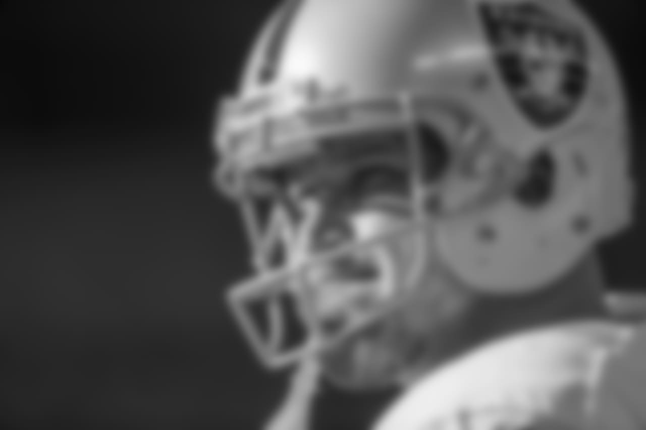 Oakland Raiders kicker Sebastian Janikowski (11) on the sideline against the Pittsburgh Steelers, Sunday, November 8, 2015, Pittsburgh. The Steelers defeated the Raiders 38-35. (Al Tielemans via AP Images)