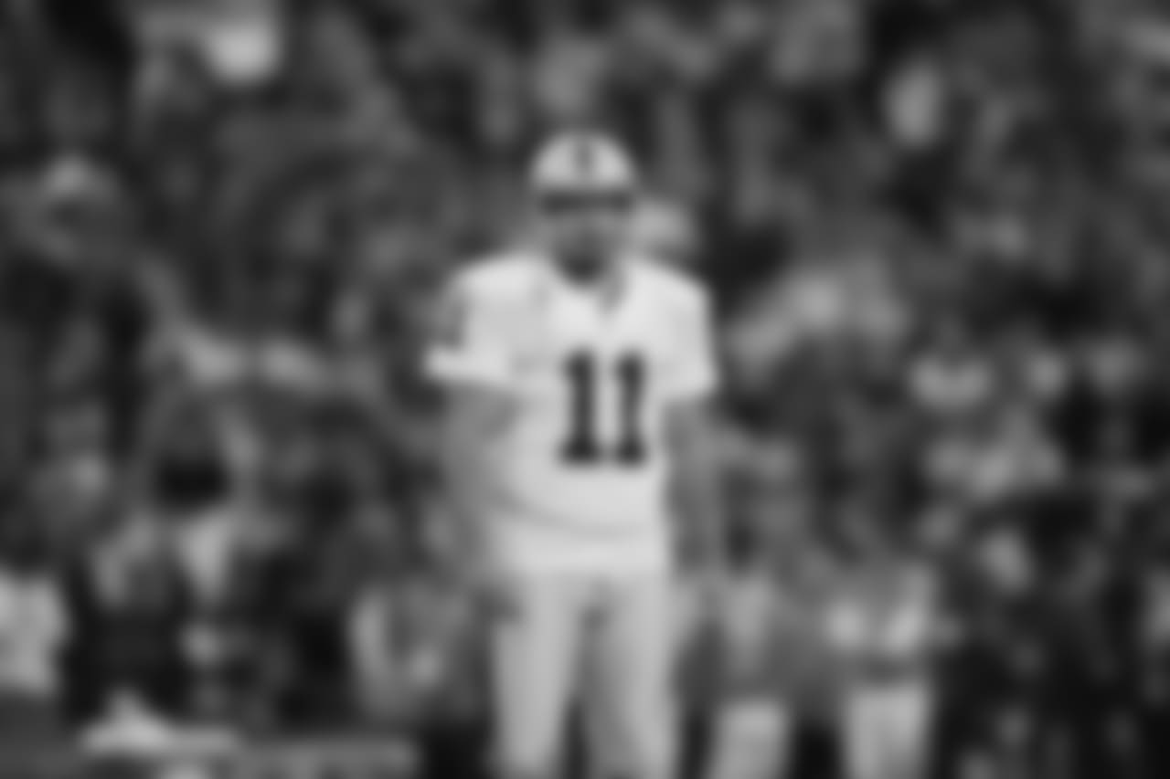 Oakland Raiders kicker Sebastian Janikowski (11) looks on during an NFL football game against the San Diego Chargers on Sunday, Dec. 18, 2016 in San Diego. Oakland won 19-16. (Aaron M. Sprecher via AP)