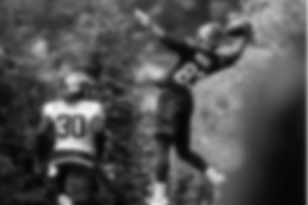 FS Bradley McDougald, left, and WR David Moore