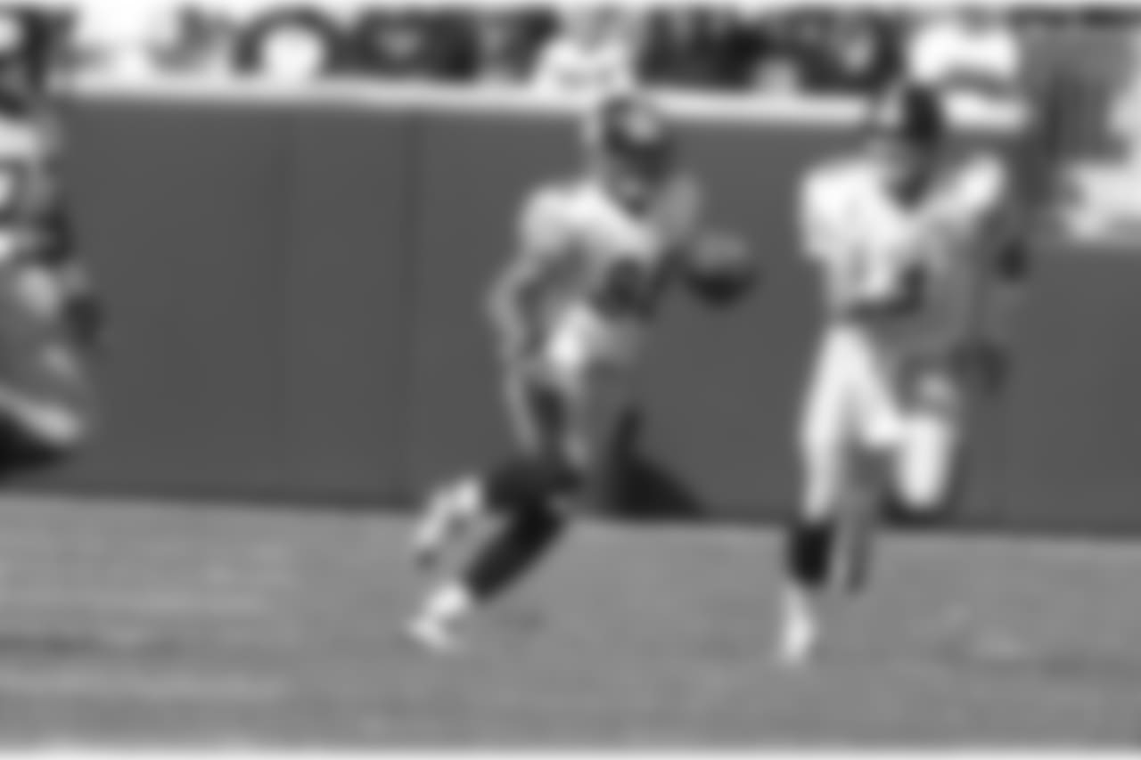 1. Hines Ward (98-2011) - 1,000 career receptions.