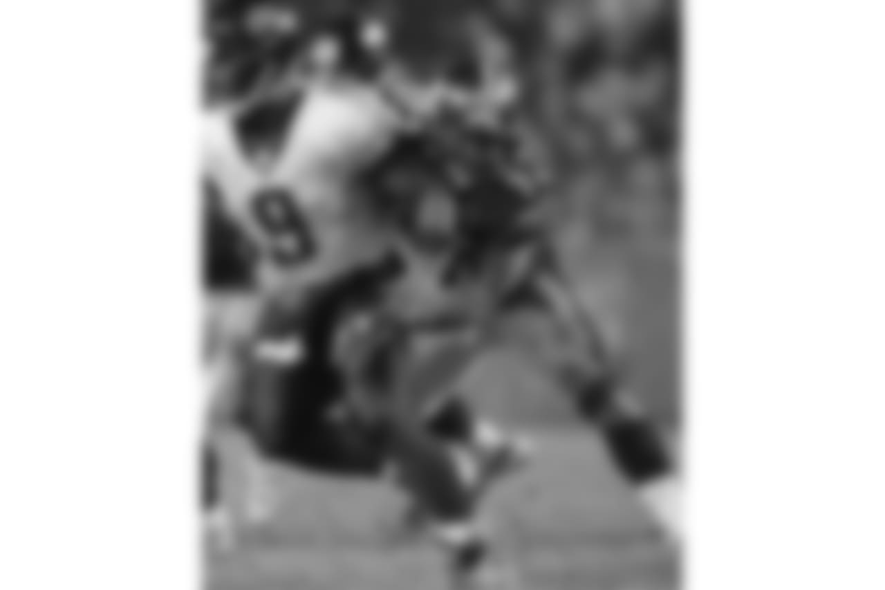 1. James Harrison (02, 04-12, 14-17) - 79.5 career QB sacks.