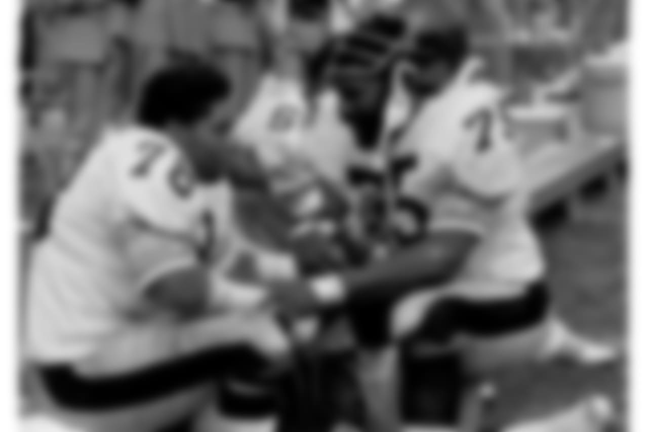 9. Dwight White (71-80) - 46 career QB sacks.