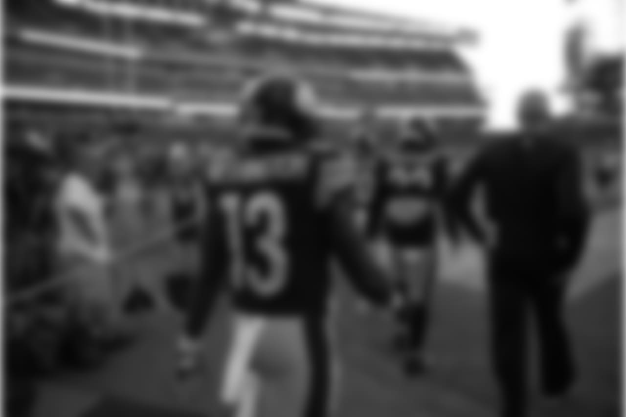 A 2018 Preseason game between the Pittsburgh Steelers and the Philadelphia Eagles on Thursday August 9th 2018.