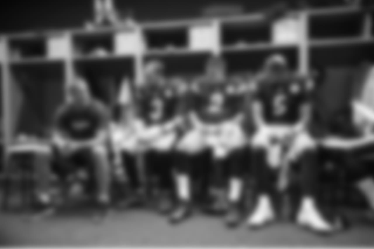 Ben Roethlisberger, Landry Jones, Mason Rudolph, and Joshua Dobbs