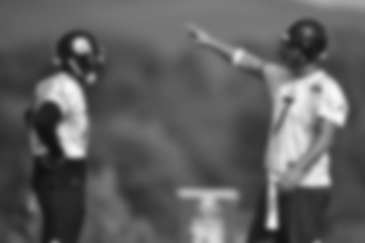 JuJu Smith-Schuster and Ben Roethlisberger