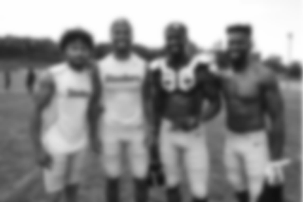 Justin Thomas, Trey Griffey, Tevin Jones, and Malik Golden